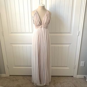 White/Ivory Maxi Dress Small